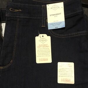St. John’s Bay Indigo Straight-Leg Jeans